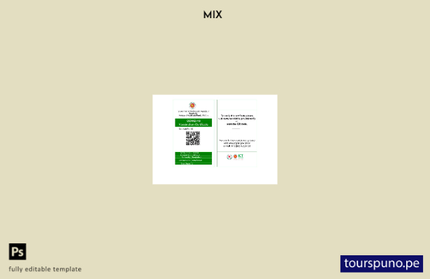 listo para imprimir Certificado de vacunación COVID de Bangladesh Plantilla de p